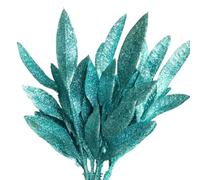 Limtula Artificial Glitter Foliage Picks, A