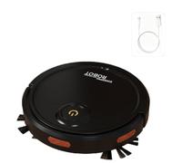 Limtula Automatic Floor Cleaning Robot 1200mAh Quiet ABS Texture Body USB Charging Texture for Tight Space and Corners Robot Vacuum Mop Combo with USB Charging
