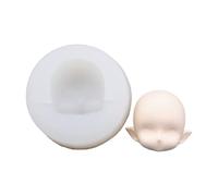 Limtula Baby Face Clay Mold BJD SD Human Doll Girl Face Polymer Clay Epoxy Resin Mold Silicone Chocolate Candy Mold Baby