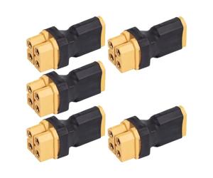Limtula Battery Modification Parallel Adapter, 1male to 2female 5PCS