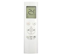 Limtula Battery Powered Controller Direct Button Arrangement | Large Screen Direct Button Arrangement Battery Powered for Bedroom Rental Property Climate Control Spare Handset