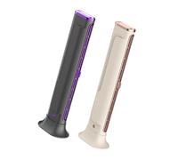 Limtula Bedroom Fan Bundle, Bladeless Tower Shape, Space Saving Layout, Upright Horizontal Setup, ABS Shell, Reading Sofa Endtable Household Comfort Bladeless Desk Fan Compact Tower Bedroom