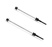 Limtula Bicycles Service Skewer Pair Alloy Wheel Rod Assembly | Lever Closure Hardware for Daily Upkeep, 230mm / 193mm Lengths, Garage Ready
