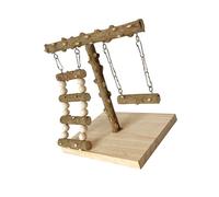Limtula Bird Ladder Swing Toy Teeth Mouth Molar Hamster Chew Perch Budgies Exercise and Entertainment