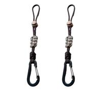 Limtula Braided Trail Bottle Loop for Camping Trips | Adjustable Attach Strap with Carabiner, Portable Gear Carry Helper