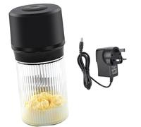 Limtula Button-Start Butter Maker with Visible Mixing Jar, Electric Paddle Churner, 34 Oz Capacity, Detachable Parts for Homemade Cream Sauce Baking Tasks Electric Butter Churner Maker Glass Jar