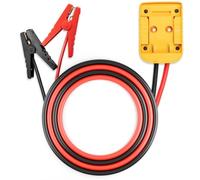 Limtula Car Battery Start Cable Clamp, 5.9FT | 8 AWG Wire for 12V Travel Needs with Insulated Grips and Coiled Storage