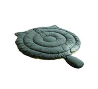 Limtula Cartoon Cushion Pet Lounge Mat Plush Padded Washer Safe Fabric Calm Corner Crate Relaxation Base Soft Mat Washable Pet Pad Cartoon Cushion Round Lounge Indoor Crate Rest Pad