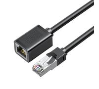 Limtula Cat6 Rj45 Extension Cable RJ45 Adapter Cord Double Shielded Connectors for Cat5e Cat5 Networks Shielded Ethernet Extender