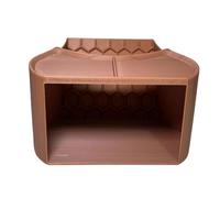 Limtula & Cave Shelter Hermit with Realistic Coastal Rock Texture, Breathable O Spacious Removable Hermit Crabs Fish Cave