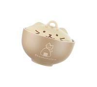 Limtula Ceramic Soup Bowl with Japanese Creative Styles 550ML Capacity Oven Dishwasher Friendly Animal Designs Tableware Microwave Safe