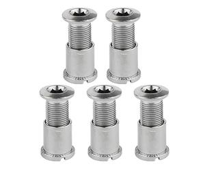 Limtula Chainring Bolts with 5Pcs Nut for Single, Three plate nails