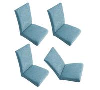 Limtula Chair Cover Set for Dining Rooms, Bluestone blue