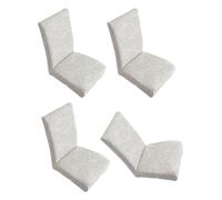 Limtula Chair Cover Set for Dining Rooms, Milk