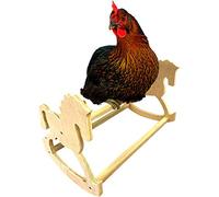 Limtula Chicken Roosting Perch Bird Toy For Strong Wood Chicken Perch Chicken Wood Stand Toy