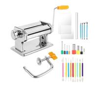 Limtula Clay Press Tool Metal Manual Extruder with Workbench Clamp