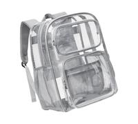 Limtula Clear Backpack PVC Transparents Heavy Duty School Bookbags See Through Bag for College Work Travel Security Concerts Clear Backpack for Stadium Event Work School