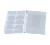 Limtula Clear Battery Storage Case For 1pc/2pc 21700 Batteries Container Protect Your Batteries Prevent Short Circuit And Dust