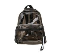 Limtula Clear PVC Jelly Backpack with Adjustable Shoulder Straps Large Capacity See Through Shoulder Bag for School and Travel Clear Backpack