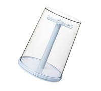 Limtula Clear View Collectors Display Case Rotating Platform for Dolls Jewelry PP Storage with Nonslip Design Rotating Display Case
