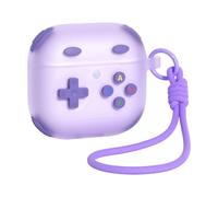 Limtula Close Fit Earbud Charging Cover, JellyPurple | Earphone Attached Top Shell, Commute Bag Storage Daily Guard, Retro Console Accent