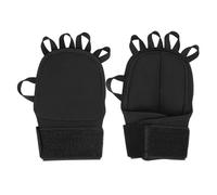 Limtula Comfortable Sand Filled Training Gloves Adjustable Straps Non Slip Grip Weighted Hand Gloves For Strength Arm Strength