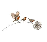 Limtula Container Stake Bird Garden Decor, Style1