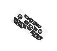 Limtula Control Button Cover Easy Installation Panel Protector for Car Climate Systems Texture Button Cover for Car