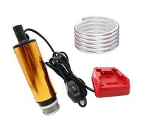 Limtula Cordless Liquid Transfer Pump with 9.2 Ft Reinforced Hose, MWK | Portable Drain & Oil Removal Pump for Utility Maintenance