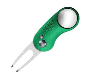 Limtula Course Divot Tool for Players, Green