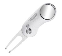 Limtula Course Divot Tool for Players, Silver