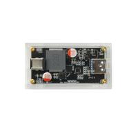Limtula Covered Power Module Board with Type-C and USB-a Ports, 140W PD Output, 24V 7A Input Reference for Desk Build Projects and Power Workspaces