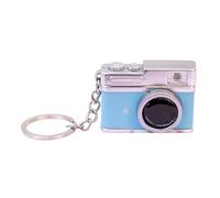 Limtula Creative Miniature DSLR Camera Model Glowing Keychain with Flashing Sound Effect for Keyring Accessories and Party Gifts Creative Design Miniature DSLR Camera Glowing Keychain