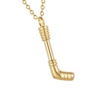 Limtula Cremation Urn Pendant Locket Necklace, Golden color without