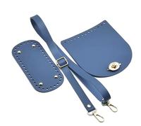 Limtula Crochet Bag Bottom Base Set Accessories for Shoulder Purse Projects Gift Crossbody Bag Knitting Tool PU Leather Making Supplies
