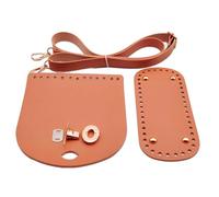 Limtula Crochet Bag Bottom Base Set Accessories for Shoulder Purse Projects Gift Crossbody Bag Knitting Tool PU Leather Making Supplies