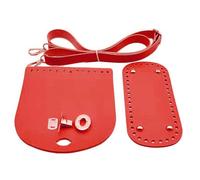 Limtula Crochet Bag Bottom Base Set Accessories for Shoulder Purse Projects Gift Crossbody Bag Knitting Tool PU Leather Making Supplies