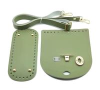 Limtula Crochet Bag Bottom Base Set Accessories for Shoulder Purse Projects Gift Crossbody Bag Knitting Tool PU Leather Making Supplies