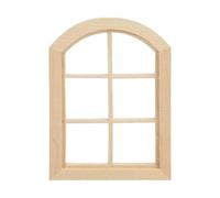 Limtula Customizable 1 12 Scale Pocket Wooden Door Window For Dollhouses Building And Creative Designs Miniature Dollhouses Accessories Unpainted
