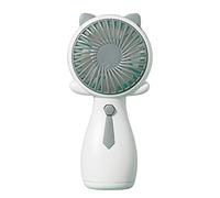 Limtula Cute For Handheld Fan Small Cooling Portable USB Eyelash 3 Gear Speed Adjustable Ventilation Low No Small Personal Fans Portable For Desk Travel Usb Handheld Rechargeable Electric Quiet