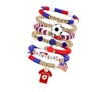 Limtula Day Themed Adjustable Sports for Soccer Lovers Perfect for Occasions and Casual Outfits Permanent Football Jewelry