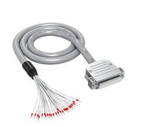 Limtula DB25 RS232 Cable Male to Female 25Pin Straight Through Data Transmission Extension Cable for Automation Accessories Extreme Temperature