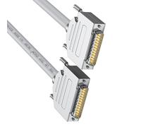 Limtula DB25 RS232 Cable Male to Female 25Pin Straight Through Data Transmission Extension Cable for Automation Accessories Extreme Temperature