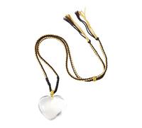 Limtula Delicate Crystal Heart Pendant Necklace Sturdy Neck Chain Comfortable to Wear for Any Occasion Crystal Love Pendant Jewelry