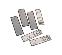 Limtula Desktop Case Back Cover Plate Cooling Fan Filter Replacement for Computer Chassis Motherboard Accessories Computer Frame