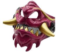 Limtula Devil Samurais Masquerade Party Halloween Costume Japanese Half Face For Party Carnivals