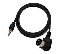 Limtula DIN 8Pin to 3.5mm Converter Cable | Line with 90-Degree Housing, 1.8m Length for Compatible Synthesizers, Rack Setups, Simple-Setup