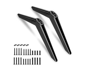 Limtula Display Base Leg Replacement for RTU5540 RTU5540-D B Screens | Black Set, Included Hardware, Bedroom Cabinet Placement Area Everyday Use