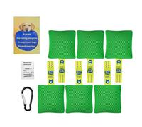 Limtula Dog Scent Training Snuffle Set Natural Plant Center and Seasoning Pieces for Professional Dog Scent Practice Exercises Sniffing Training Supplies