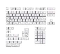 Limtula Double Shot PBT Backlit Keycap 135Keys Altitude Line Dye Sublimation Keycaps for Game Mechanical Keyboard Switches